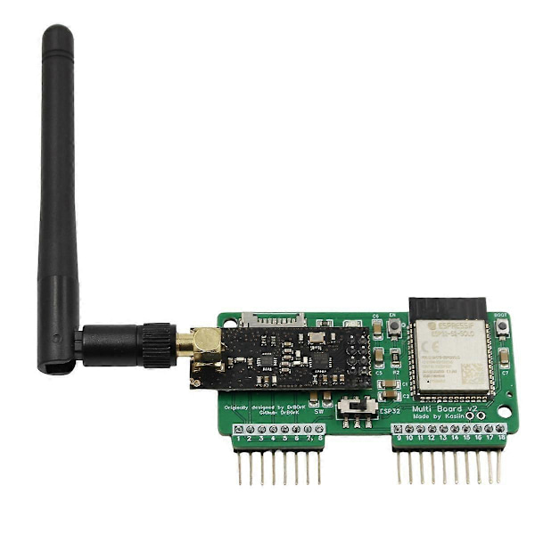 For Flipper Zero WiFi Multiboard NRF24+ESP32 Utviklingskort Green