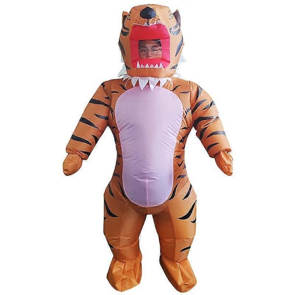 Realistisk Tiger Oppustelig Kostume, Voksne