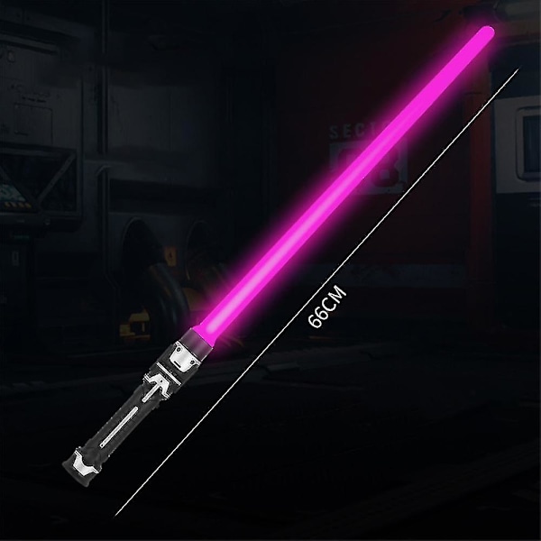 Star Wars Laser Sverdleker med Lyd og Lys for Barn, Sklisikkert Håndtak, Lysende Sverd, Cosplay Partyrekvisitter - a