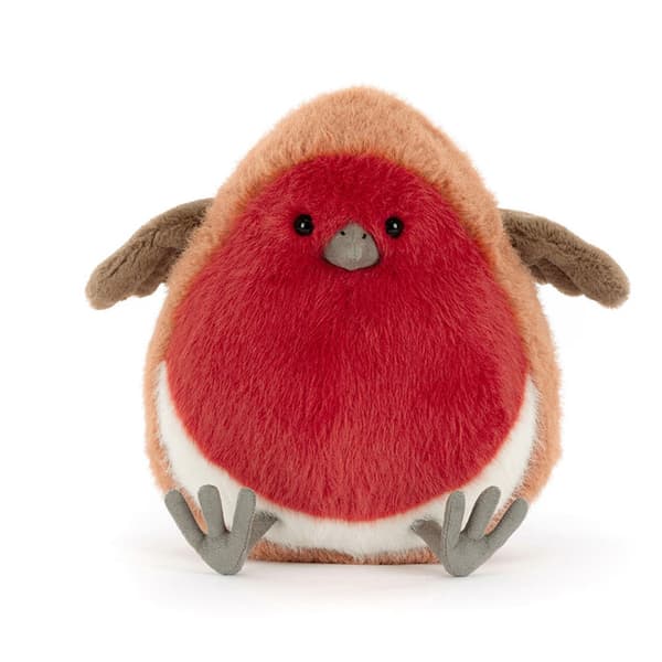 Jellycat 20 cm Plum Robin pehmolelu