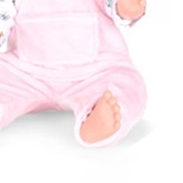 14 tum Reborn Doll Set Flexibla leder Roterbart huvudsimulering Mjuk vinyl naturtrogen baby