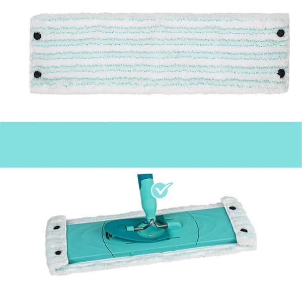 3-pak Mikrofiber Moppepuder til Leifheit Clean Twist Moppe As Shown