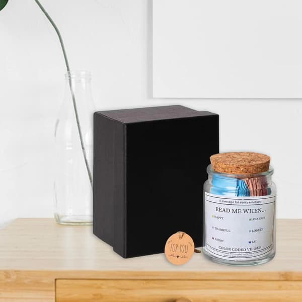 {YM}Inspiring Quranic Verse Jar Gift Box for Eid Ramadan and Special Occasions
