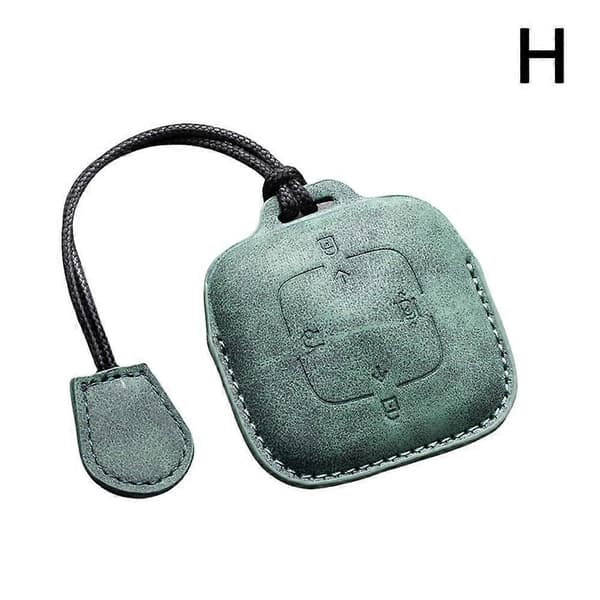 til Zeekr Bluetooth Nøgle Cover Nøglering Auto Interiør Styling Tilbehør Type B is dark green