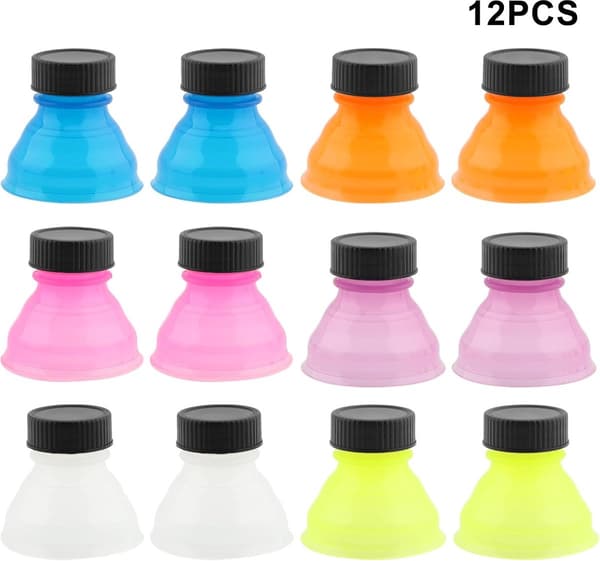 12-pack läskburkslock - läskburkslock - dryckeslock för burkar