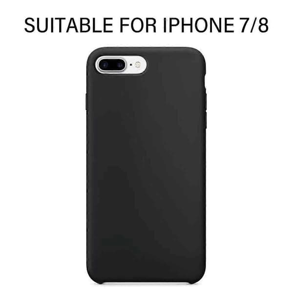 Telefondeksel - Svart - Passer til iPhone 7/8
