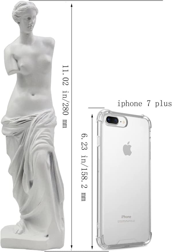 Venus de Milo statue, gresk romersk mytologi gudinne Afrodite St