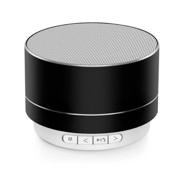 A10 Bluetooth-högtalare USB metall trådlöst kort ljud bärbar mini bas kanon