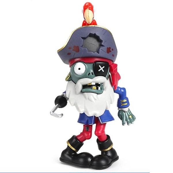 Plants Vs Zombies Leksaker Actionfigurer Gargantuar Robot Julklapp Plant Zombie Spelfiguriner Dockleksak För Barn Captain Zombie