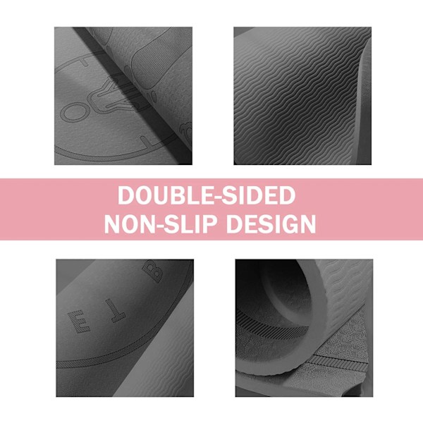 Hopprepsmatta - 6mm/8mm Förtjockad Ljuddämpare