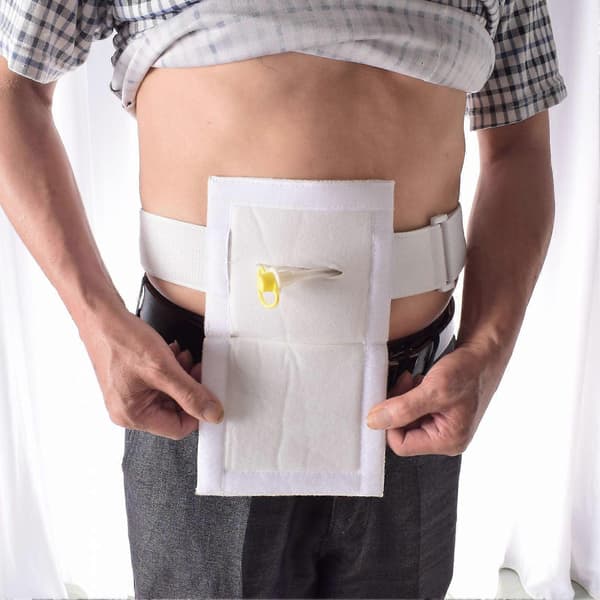 G-rörhållare Bälte Matningsrör Skydd Peg-rör Gastrostomi Kateter PD-bälte Abdominal Peritonealdialys För Män Kvinnor