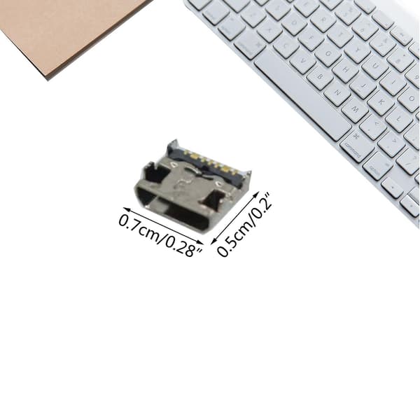 Til Galaxy Tab A T580 T585 USB Opladningsport Enkelt Stik