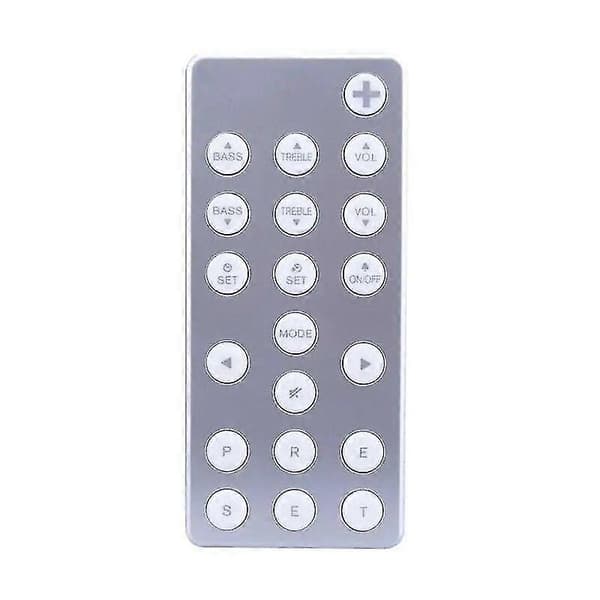Fjernkontroll for Geneva Sound System Modell S DAB+ med Bluetooth White