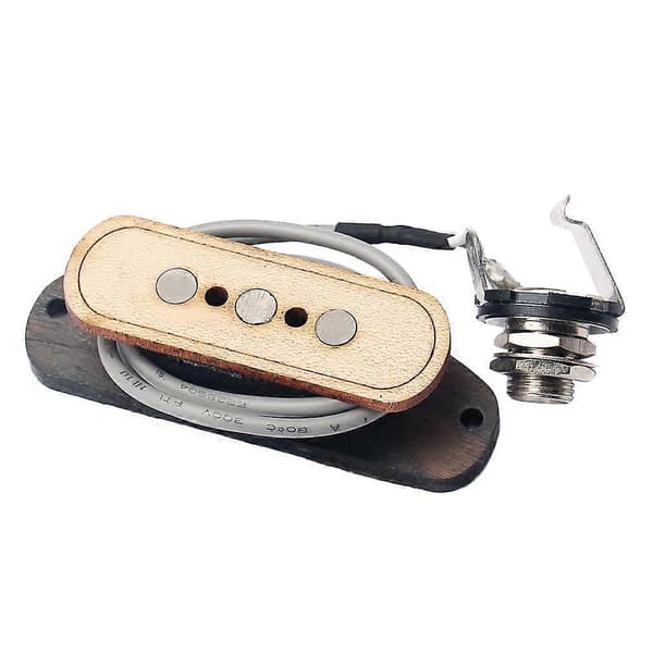 3-strängad Cigar Box Gitarr Single Coil Pickup