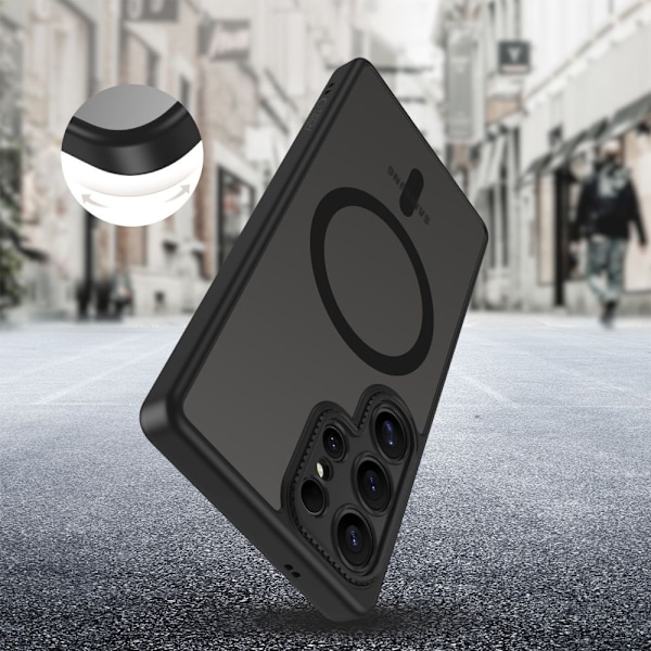 Tech-Protect Galaxy S25 Ultra Skal MagSafe MagCam Matt Svart 70
