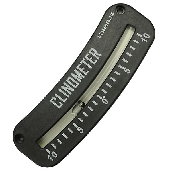 Marin Kvalitet Splittersäker 10° Krängningsmätare Vinkelindikator