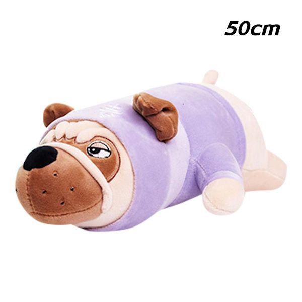 Plys Fyldt Legetøj Tegneserie Shar Pei Dukke Tidlig Pædagogisk Udviklingslegetøj Blue 35cm