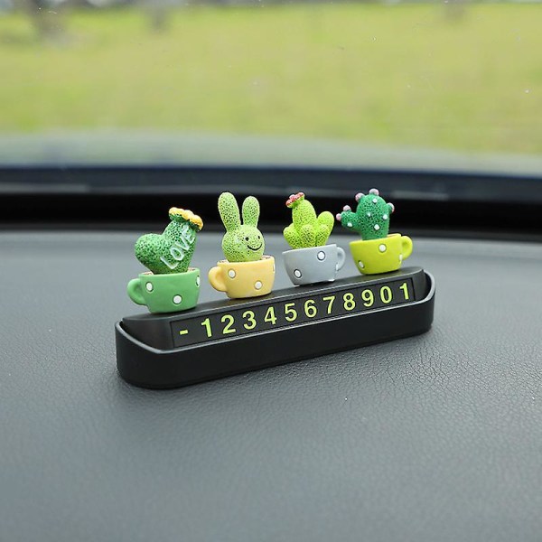 4st Mini Cactus Prydnad Mikro Landskap Dekor Hem Blomkruka Ornament