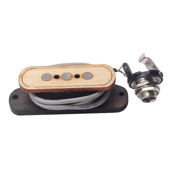 3-strängad Cigar Box Gitarr Single Coil Pickup