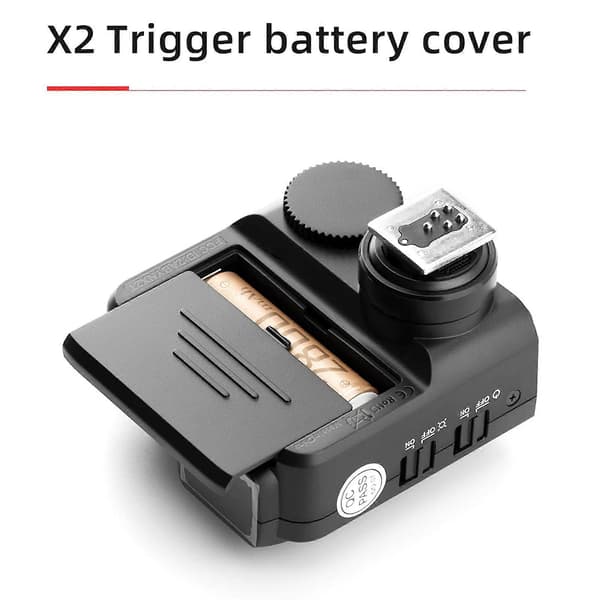 Batterideksel Lokk Kompatibel med X2T/CTR16/XPro Blitsmottaker Utløsere Sendere Tilbehør Erstatning Reservedel CTR16