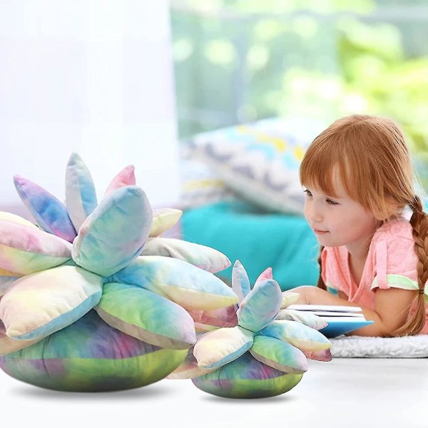 3D Suckulenter Kaktus Kudde, Söta Suckulenter, För Trädgårds- eller Gröna Växter Älskare Ba Colorful 18