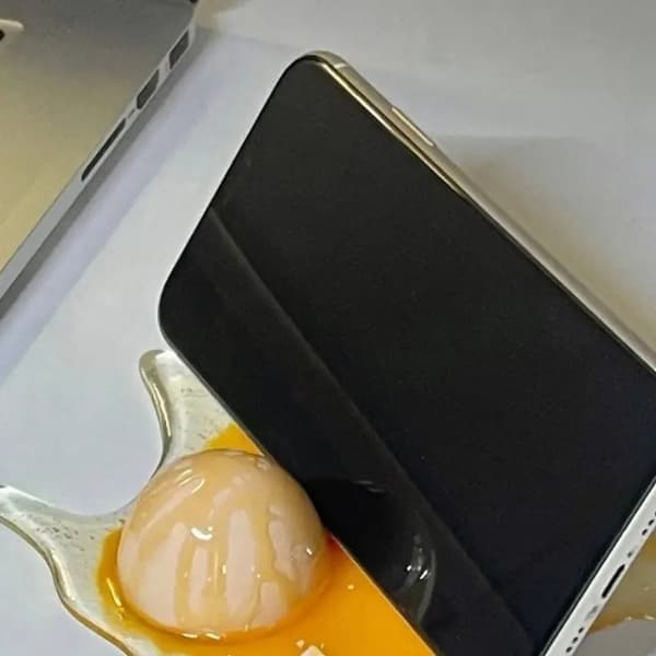 Falsk Egg Telefonholder, Kreativ ABS Plast Vits Gave A