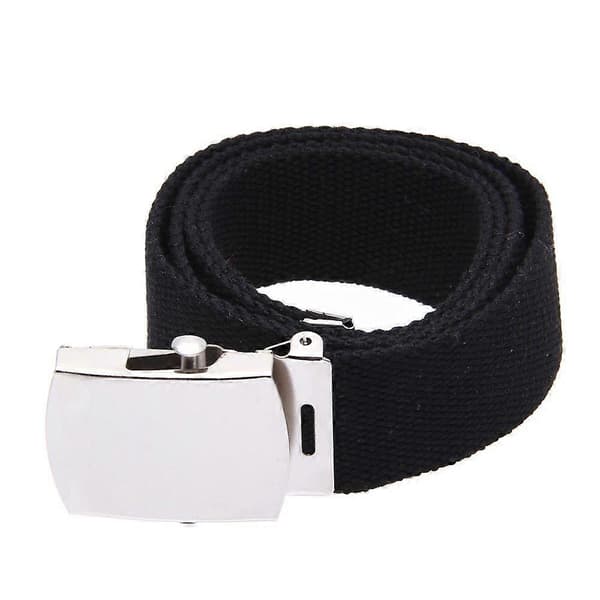 Tygskärp midjeband Svart Herr 38mm black
