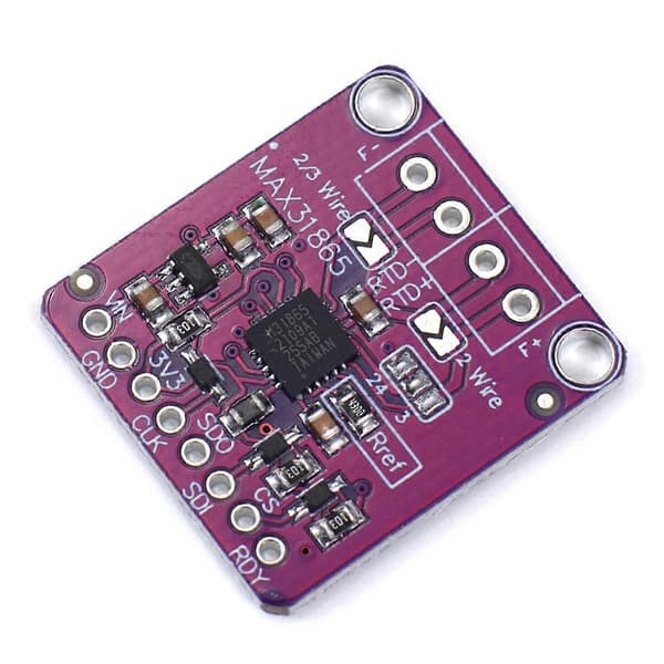 MAX31865 PT100 til PT1000 RTD-til-digital konverterkort temperatur termoelement sensor forstærker Mo