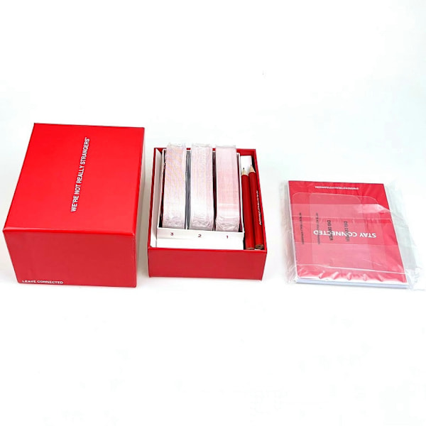 \"We're Not Really Strangers Card Game - Et interaktivt kortspill for voksne og icebreakere-WELLNG\" We're Not Really Strangers 2