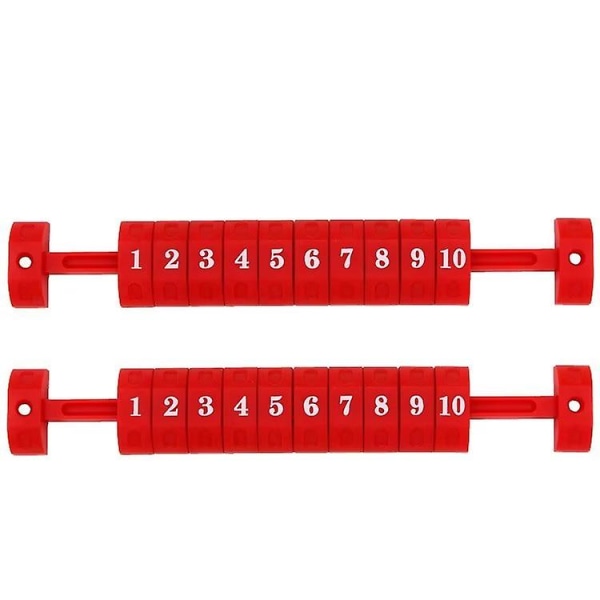 -2 st Fotbollsresultaträknare Fotboll Fotbollsbordsspel poängenhet Poängmål Målräknare Keeper Rekordersättningsdel