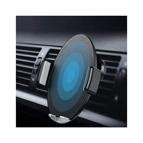 Qi Autolaturi Autoon Täysin Automaattinen 10W Nopea Qi Langaton Induktiolaturi Autoon (Musta)