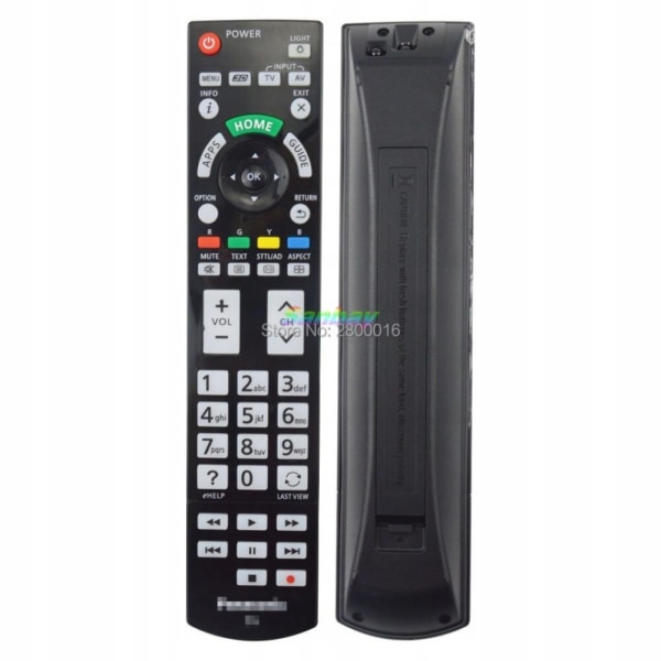 Universal ersättningsfjärrkontroll för PANASONIC TX-42AS650E TX-42ASW604 TX TV