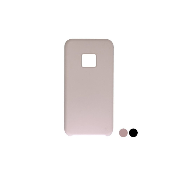 Beskyttende silikoneetui Kompatibel med Huawei Mate 20 Pro Blød silikonefarve - Pink