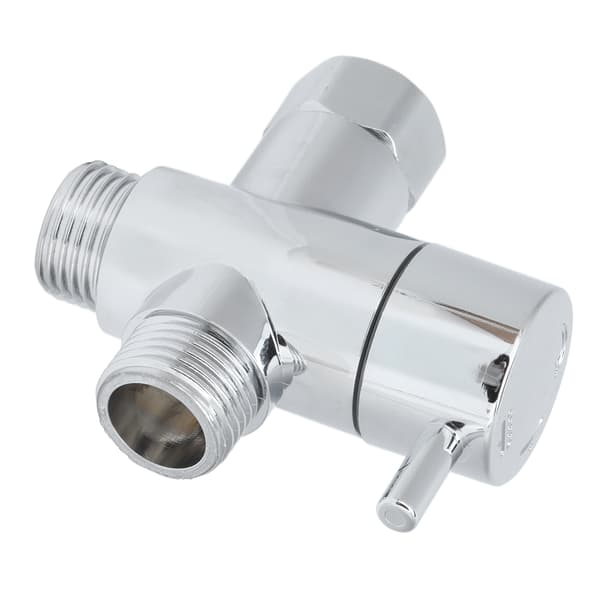 {YM}Shower Head Diverter Valve G1/2 Diverter Valve 3-Way for Handheld Shower Head and Fixed Spray Head 0.1