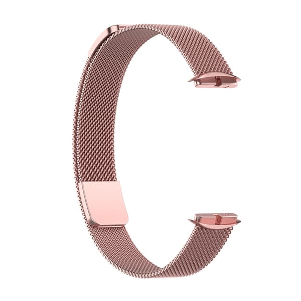 Milanese Loop Armbånd Fitbit Luxe Rosa