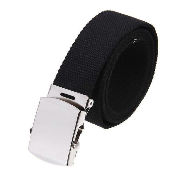Tygskärp midjeband Svart Herr 38mm black