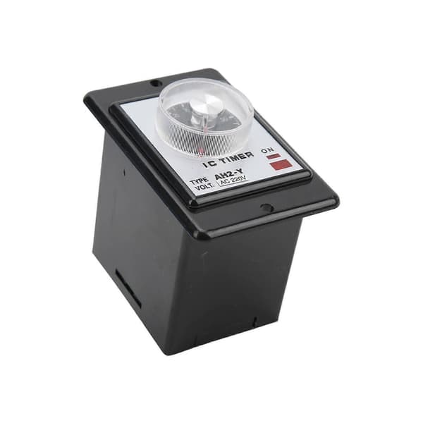 AH2‑Y 60S Tidsrelæ Lille Pointer Tidskontrol Knap Kontrol Tidsrelæ 8 Ben Timer 220VAC