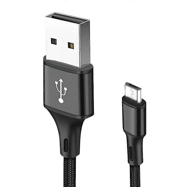 Til Sony PS4 USB til Micro-USB 2A Opladerkabel Spilcontroller Opladerledning, 1m