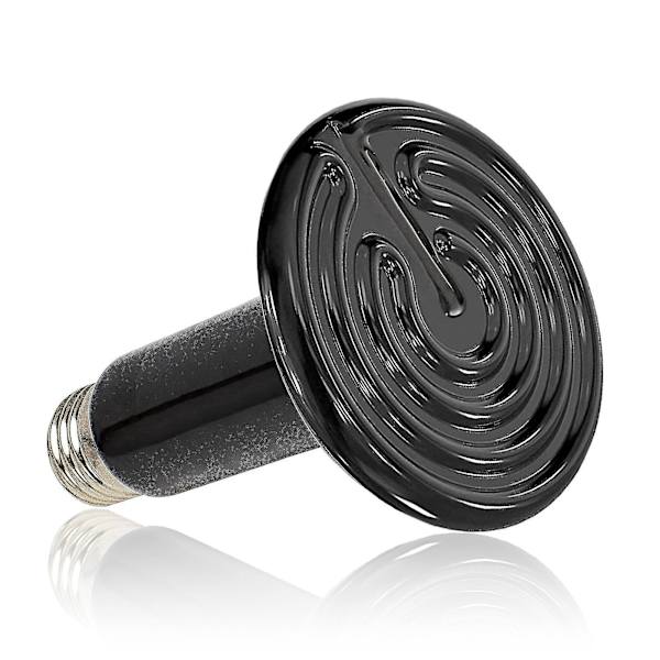 200W 220V matelijan lämpölamppu, infrapuna vedenpitävä keraaminen lämpölamppu E27 keraaminen lämpölamppu sammakkoeläimille ja matelijoille