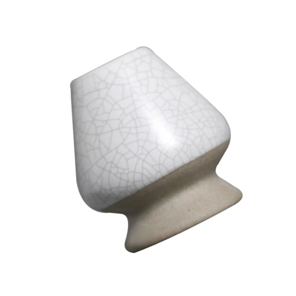 1/2/3 Handgjord Matcha Vispställ Te-ceremoni Teset för Vit med Spricka 6 x 7cm 1S 1Set White with Crack 6 x 7cm