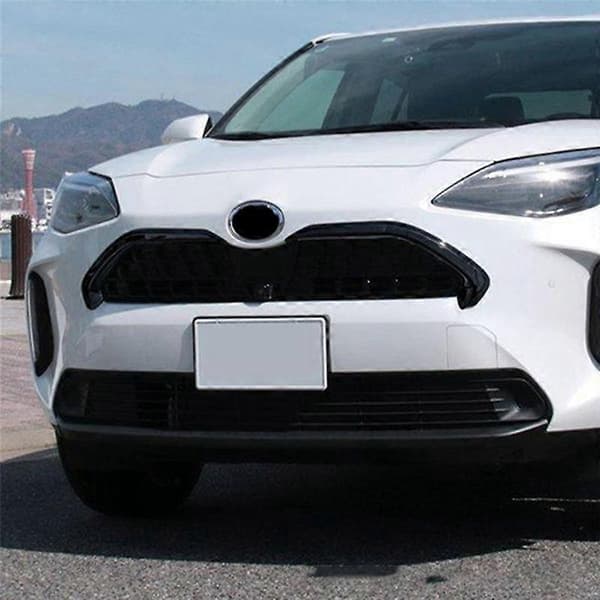 For Yaris Bil Frontpanser Grill Leppe Støping Deksel Trim