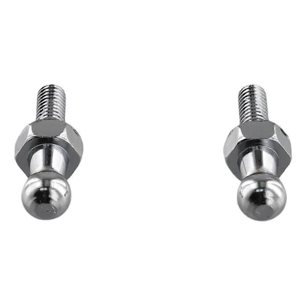 2x 10mm KULEBOLT for Gassfjærer Kuleformet Bolt Panser M6