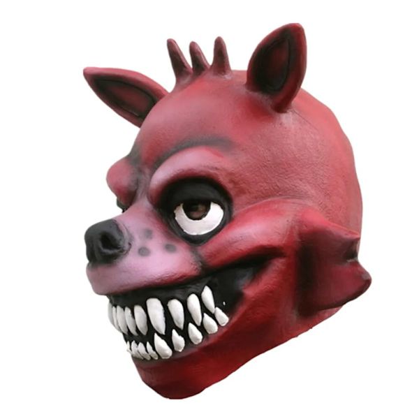 Eläinnaamio Peli FNaF Cosplay Hauska Kettu Karhu Naamio Lasten Juhlat Halloween Naamiaiset Lateksi Koko Kasvojen Peite