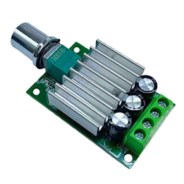 PWM DC Motor Hastighetskontroller 12V 24V 10A Justerbar Hastighetsregulator