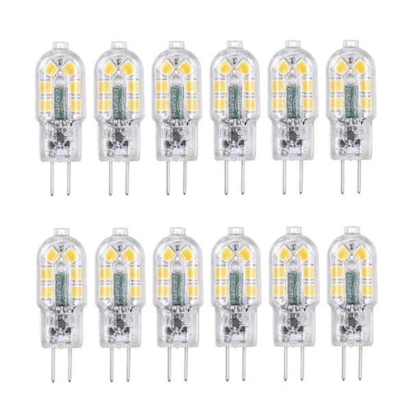 Tomshine G4 LED-lampor 12-pack varmvitt