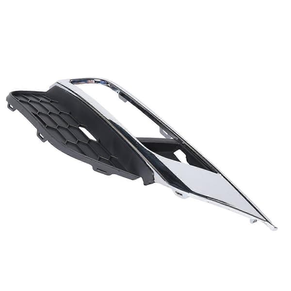 2 stk. Frontfanger Tåkelys Grill Gitre Deksel Trim Venstre+Høyre for Honda CR-V CRV 2015-2016 blacksilver