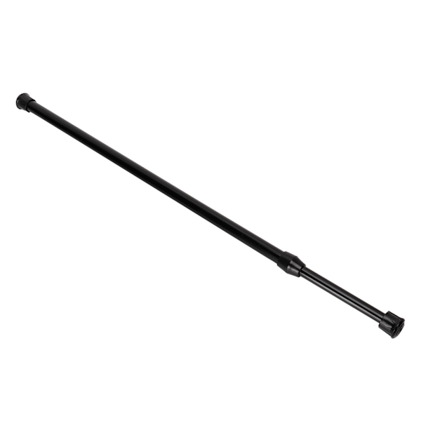 Teleskopisk gardinstång med fjäder för kök, badrum, garderobsutrustning 55‑90cm