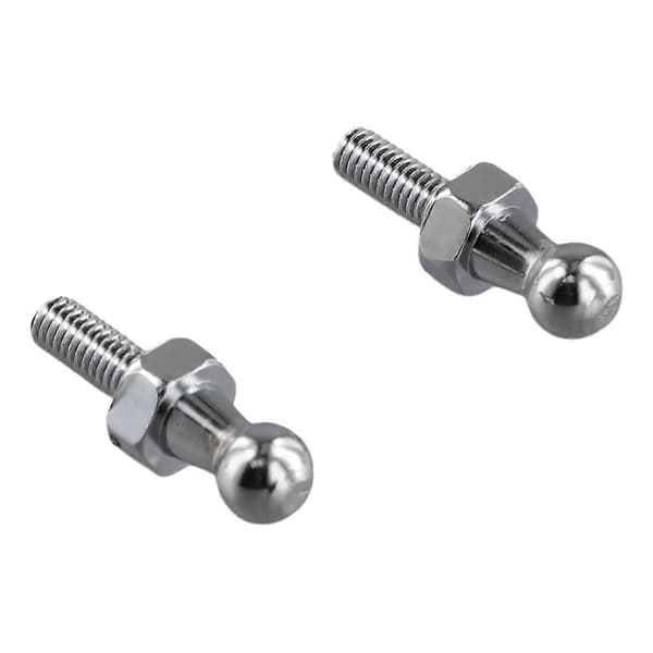2x 10mm KULEBOLT for Gassfjærer Kuleformet Bolt Panser M6