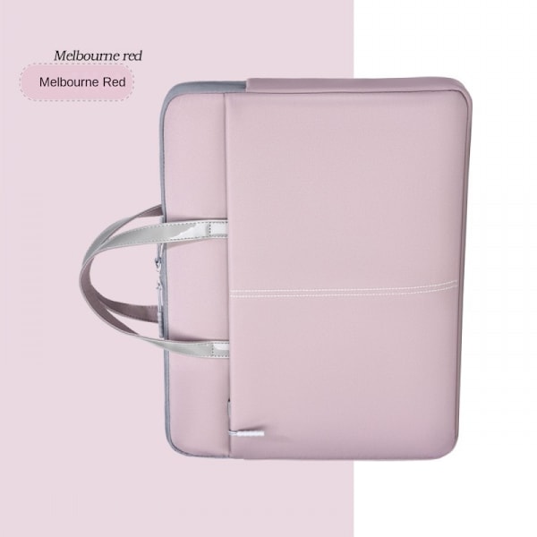 Laptopväska Kompatibel med MacBook Pro 16 tum 2023-2019 M2 A2780 M1 A2485 Pro/Max A2141/Pro 15 A1398, 15-15,6 tum Laptop, Polyester Flip Case (Rosa)