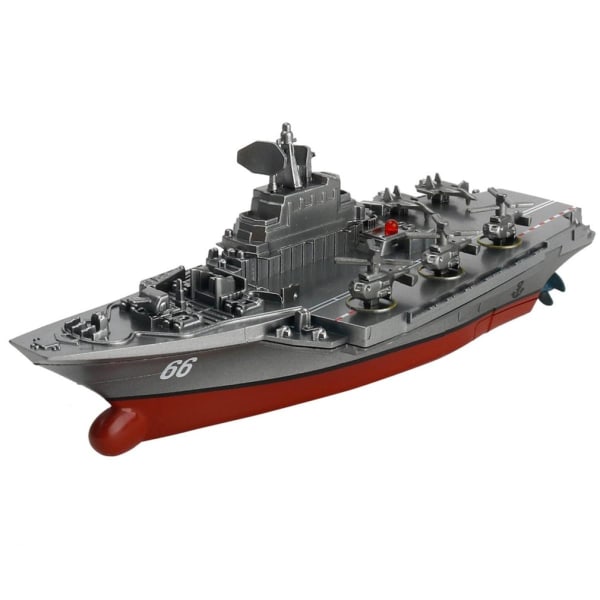3318 2.4G fjärrkontroll båt 4 kanals mini elektrisk sport RC båt vattentät uppladdningsbar vattenleksak för barn | RC ubåt (grå)